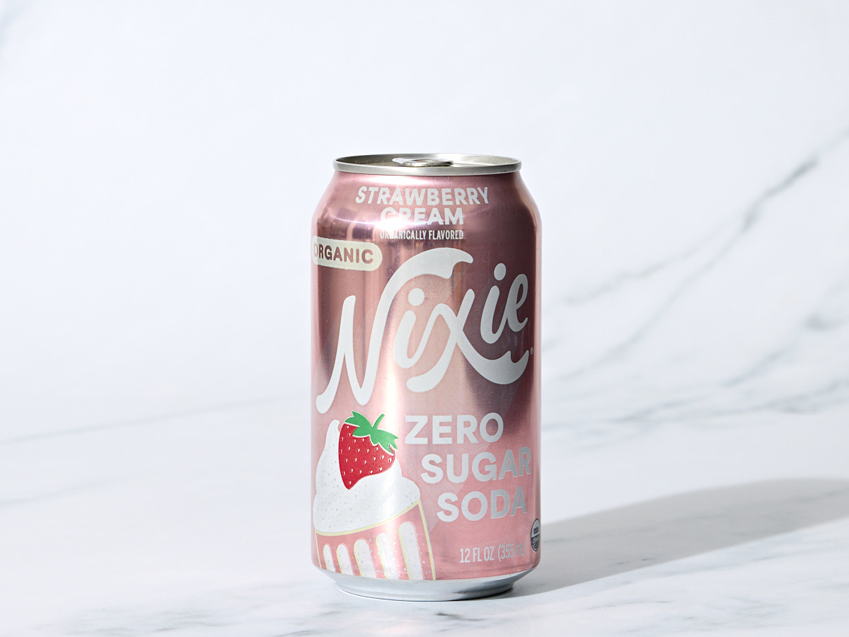 Strawberry Cream Zero Sugar Soda 1 of 2