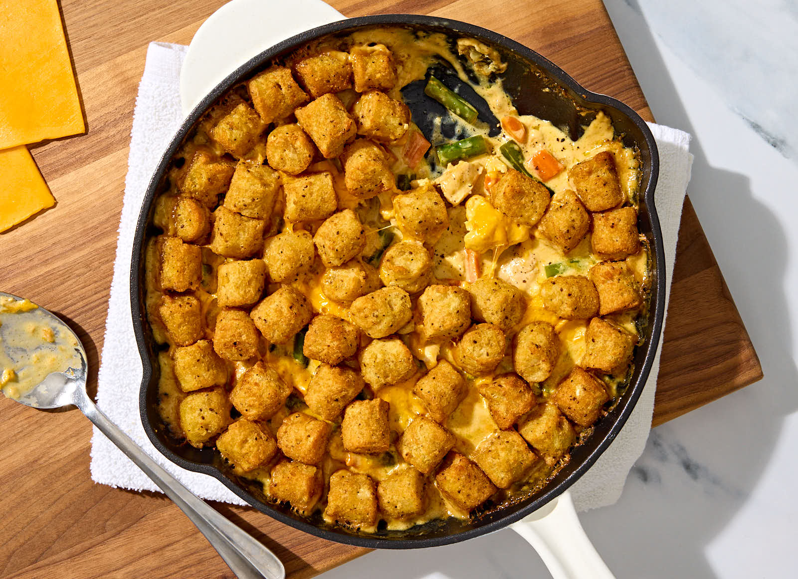 Cozy Chicken Tot Pie
