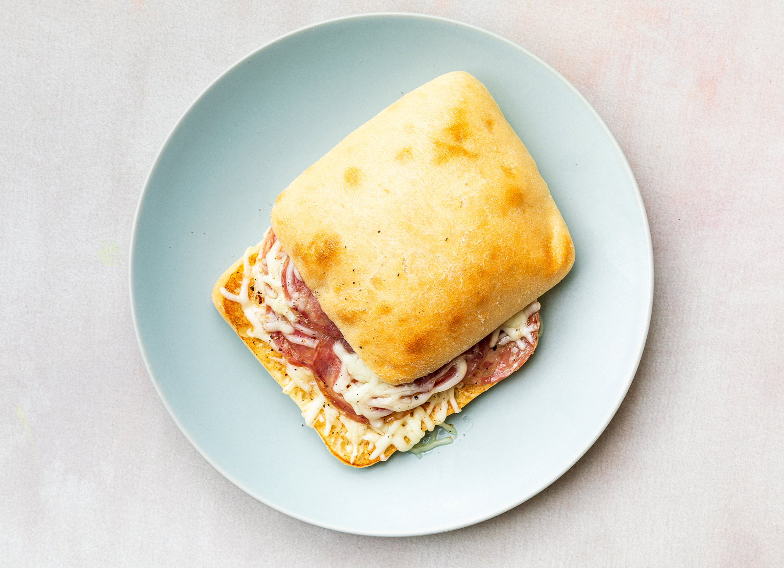 OvenBaked Salami + Mozzarella Melt Hungryroot