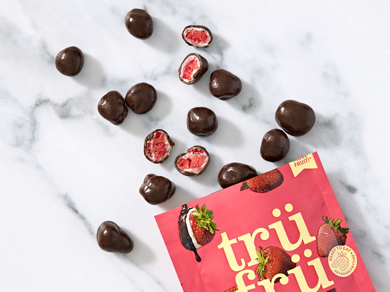 Chocolate Covered Freeze-Dried Strawberries 1 of 2