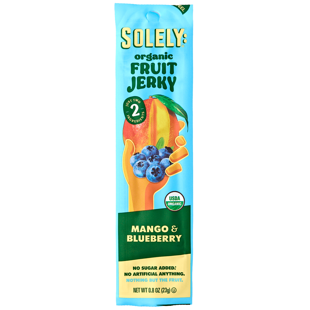 Organic Mango Blueberry Fruit Jerky 2 of 2