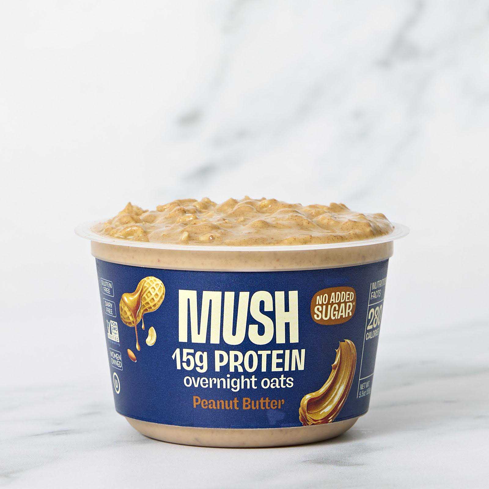 Protein Peanut Butter Overnight Oats 1 of 2