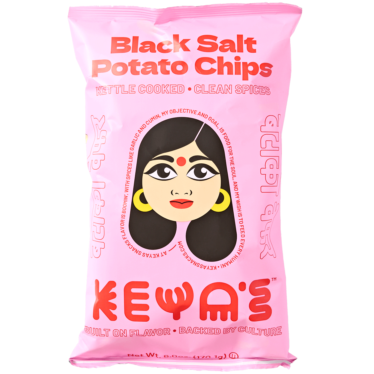 Black Salt Kettle Cooked Potato Chips 2 of 2