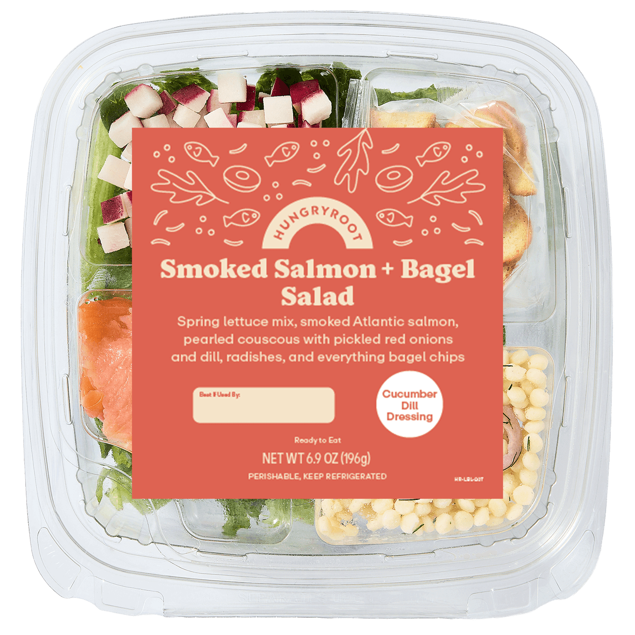 Smoked Salmon + Bagel Salad 2 of 2