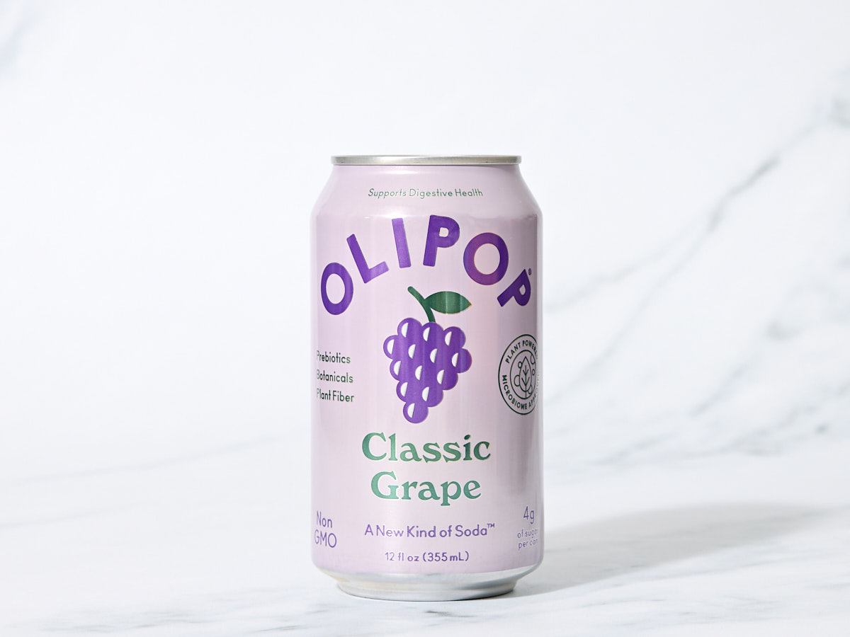 Classic Grape Prebiotic Soda 1 of 2