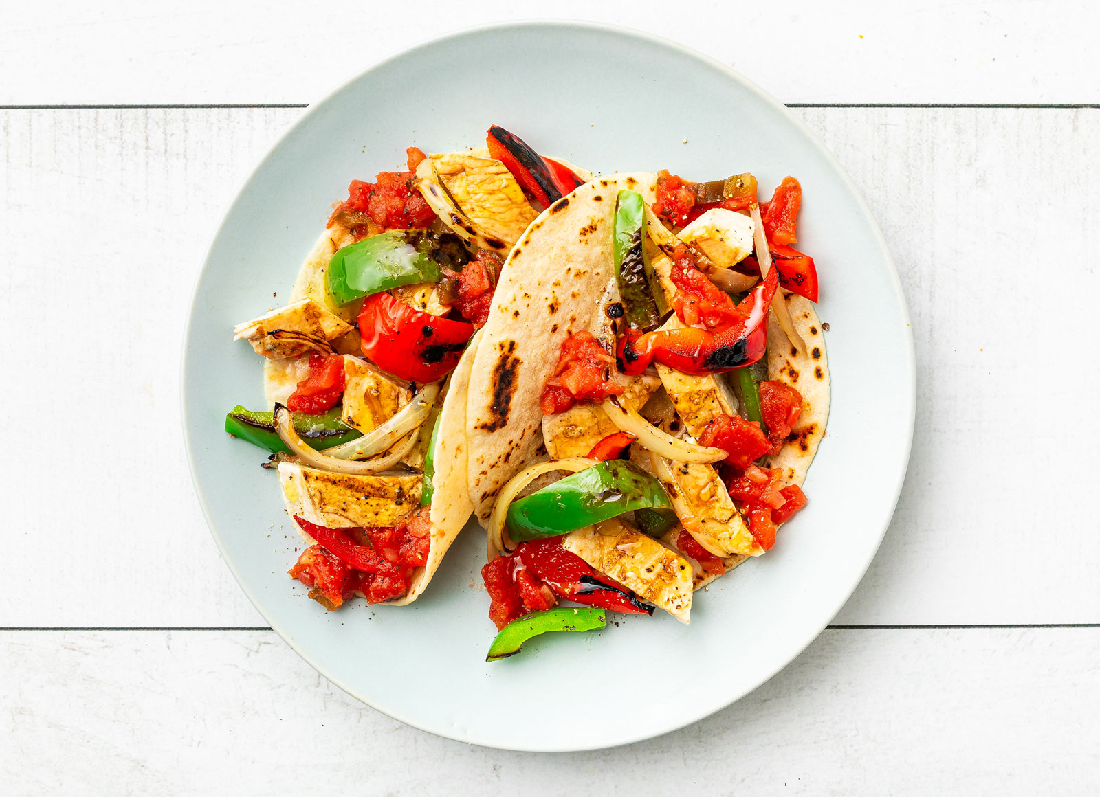 Grilled Chicken Fajitas