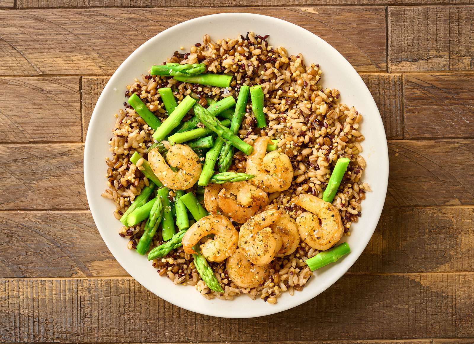 Balsamic Gulf Shrimp 7 Grain Bowl
