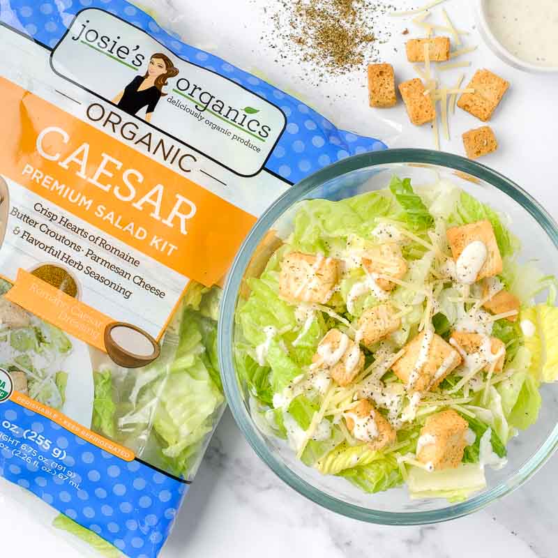 Organic Caesar Salad Kit Hungryroot