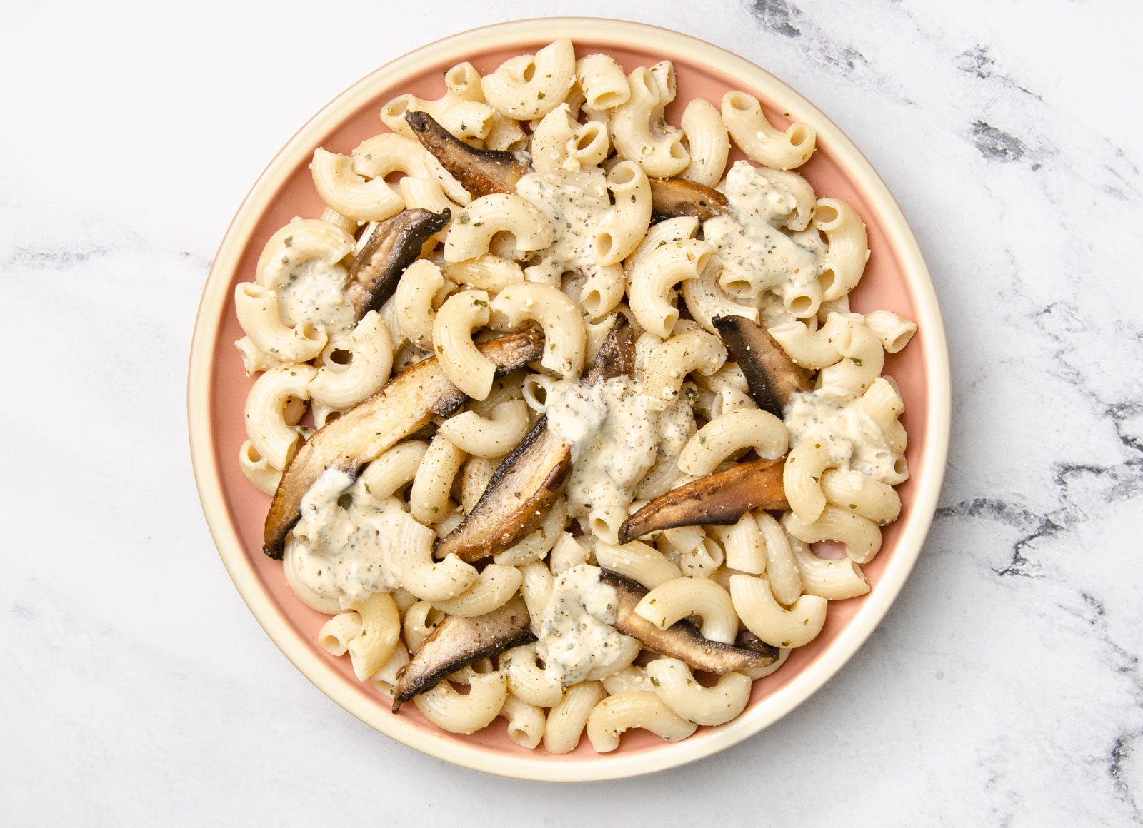 Spinach Artichoke Mushroom Pasta Hungryroot