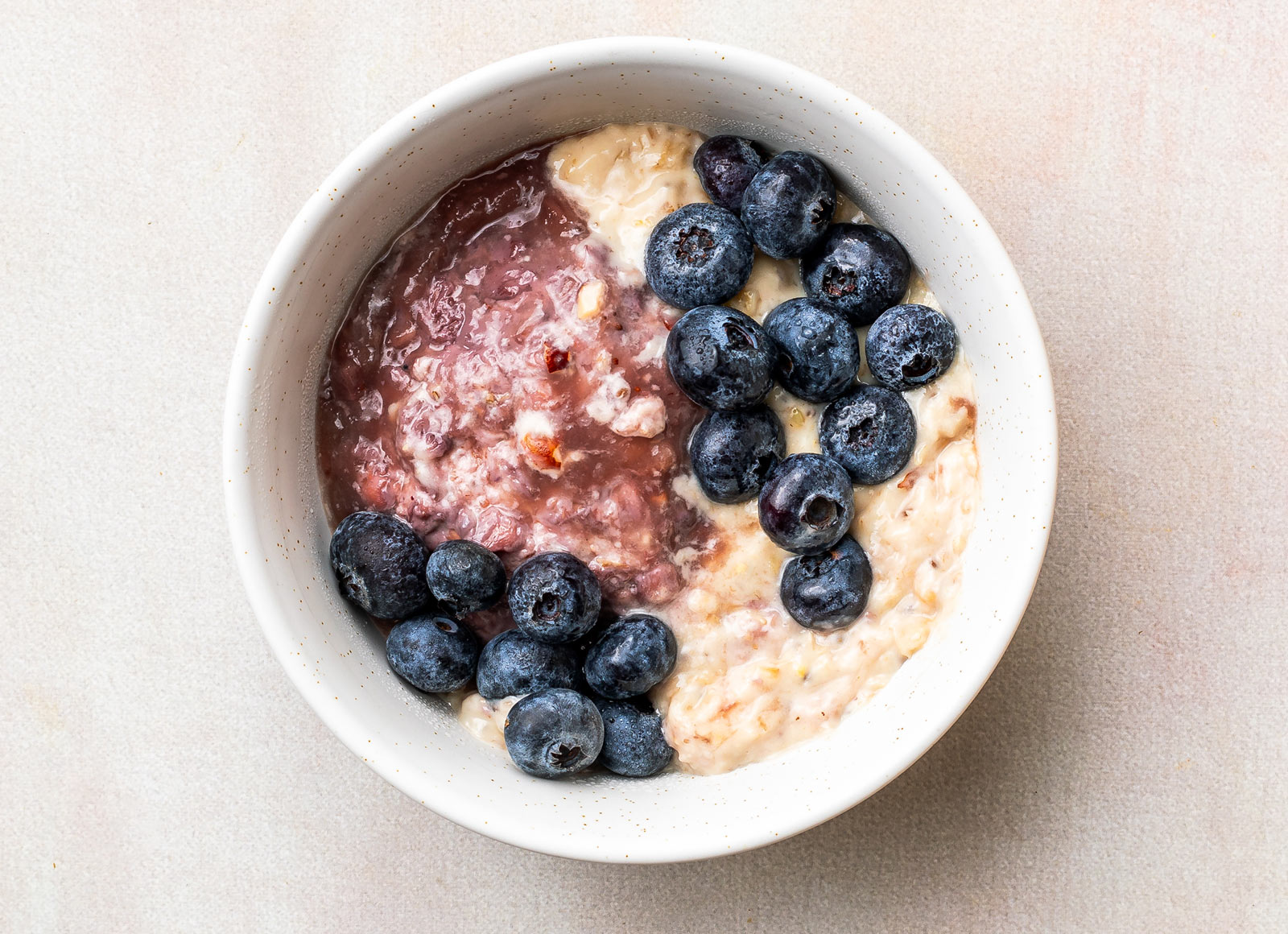 Overnight Oats with Blueberries