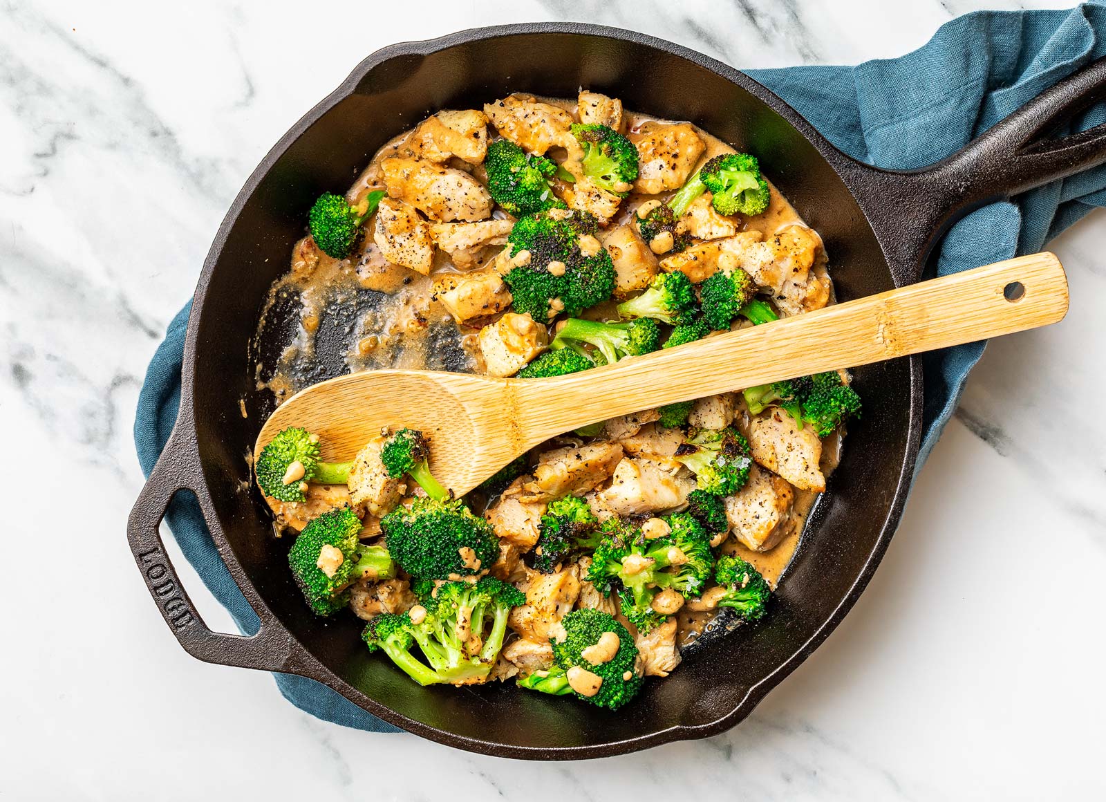 Lemongrass Chicken + Broccoli Stir-Fry