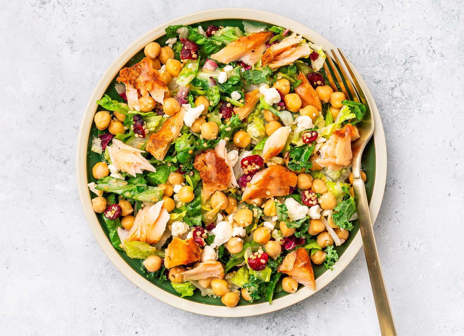 Smoked Salmon Honey Citrus Salad