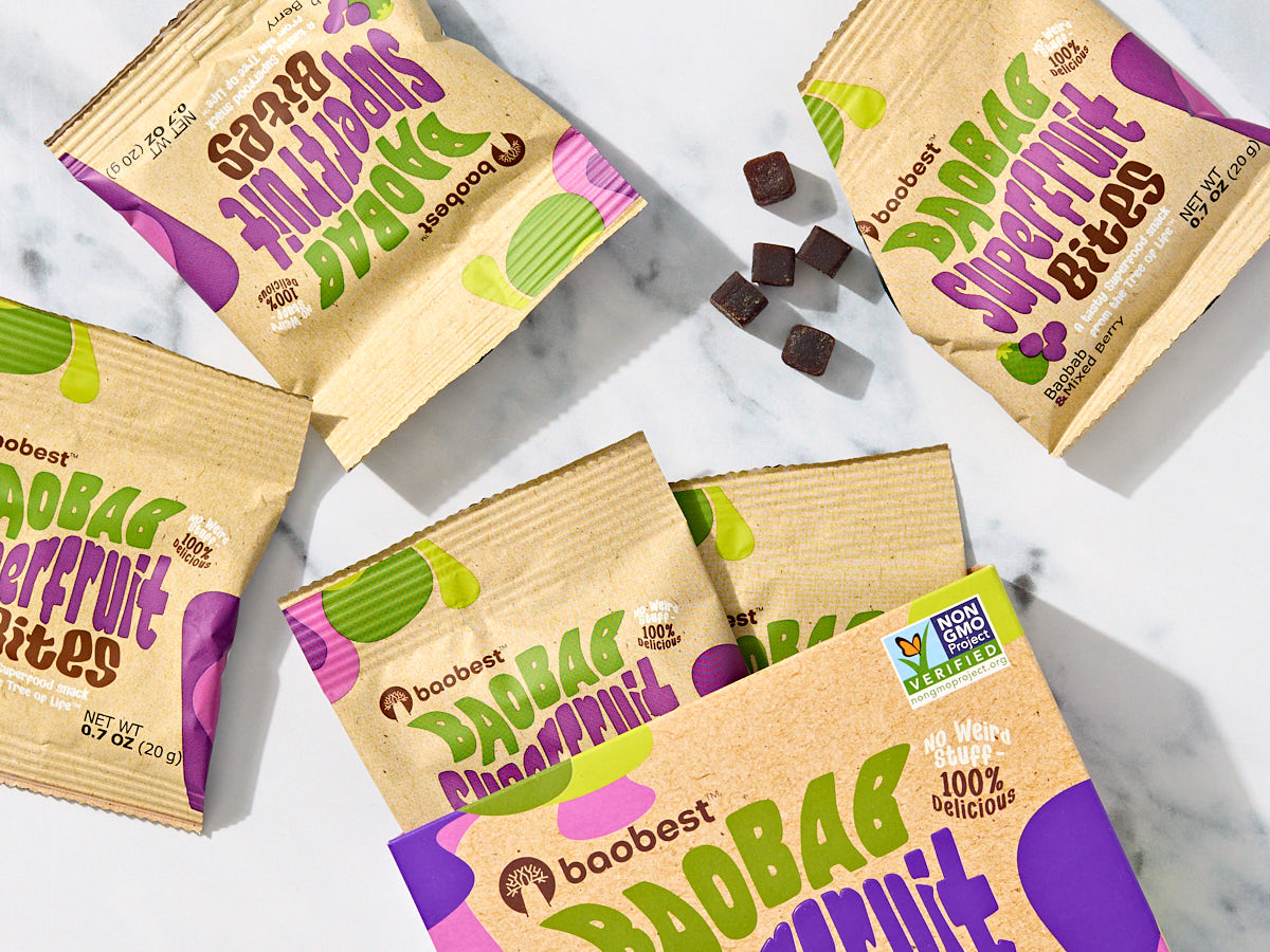 Baobab Fruit Snack - Mixed Berry 5 CT 1 of 2