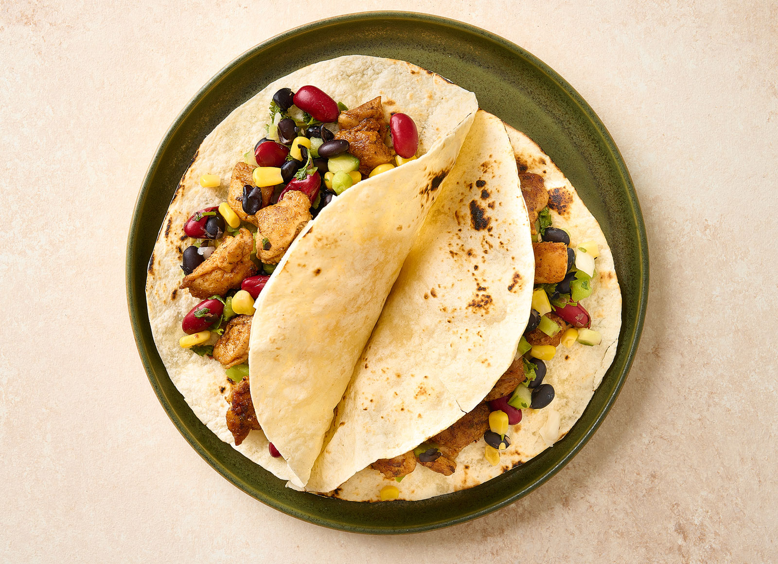 Classic Chicken + Corn Tacos