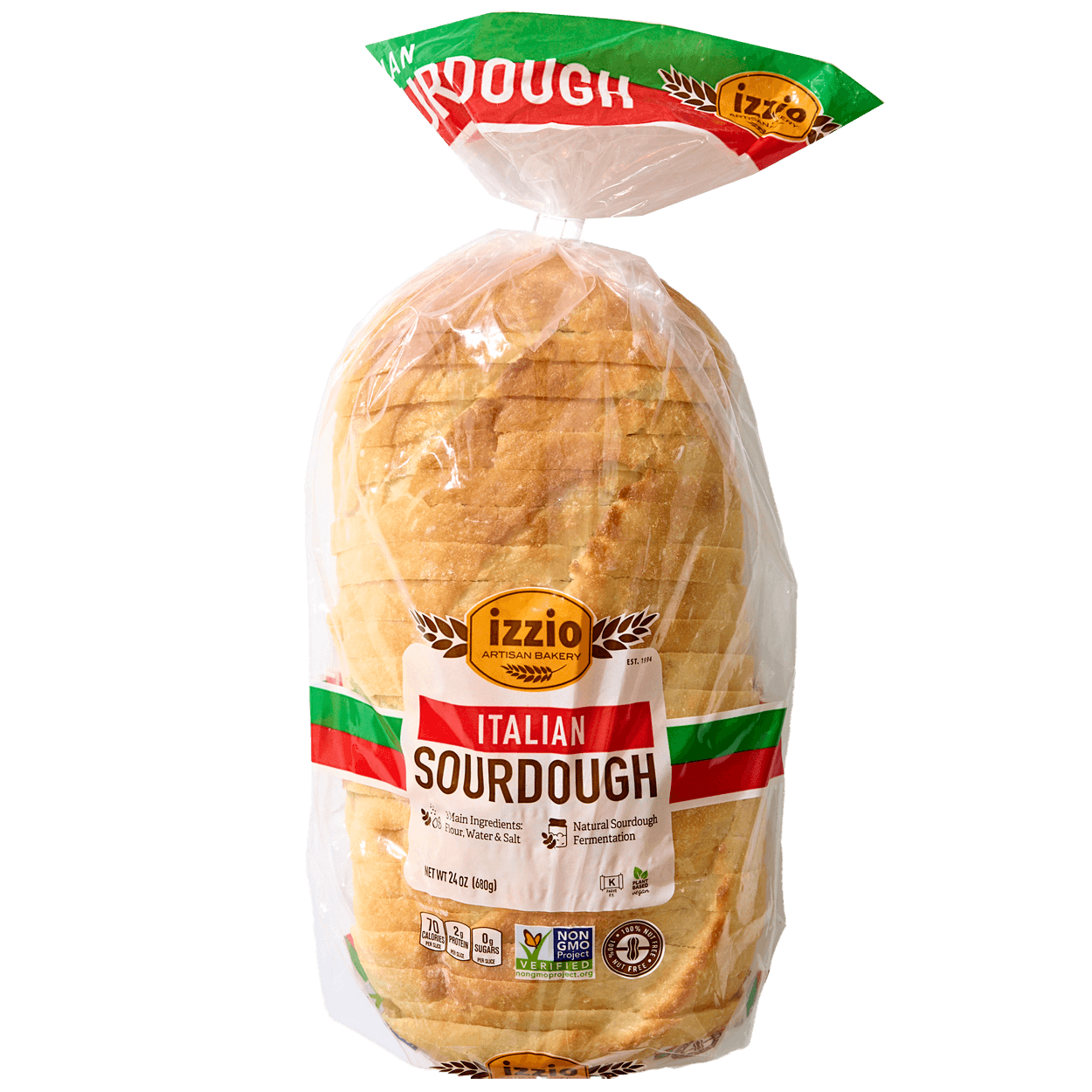 Sliced Italian Sourdough Batard 2 of 2