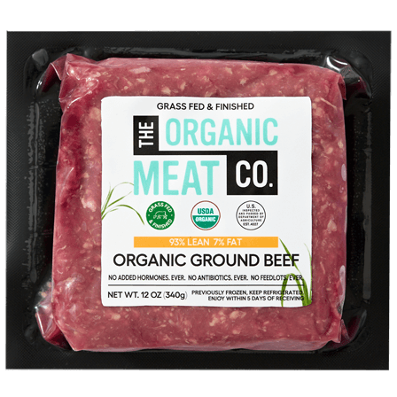 Organic Grass-Fed 93/7 Lean Ground Beef 2 of 2