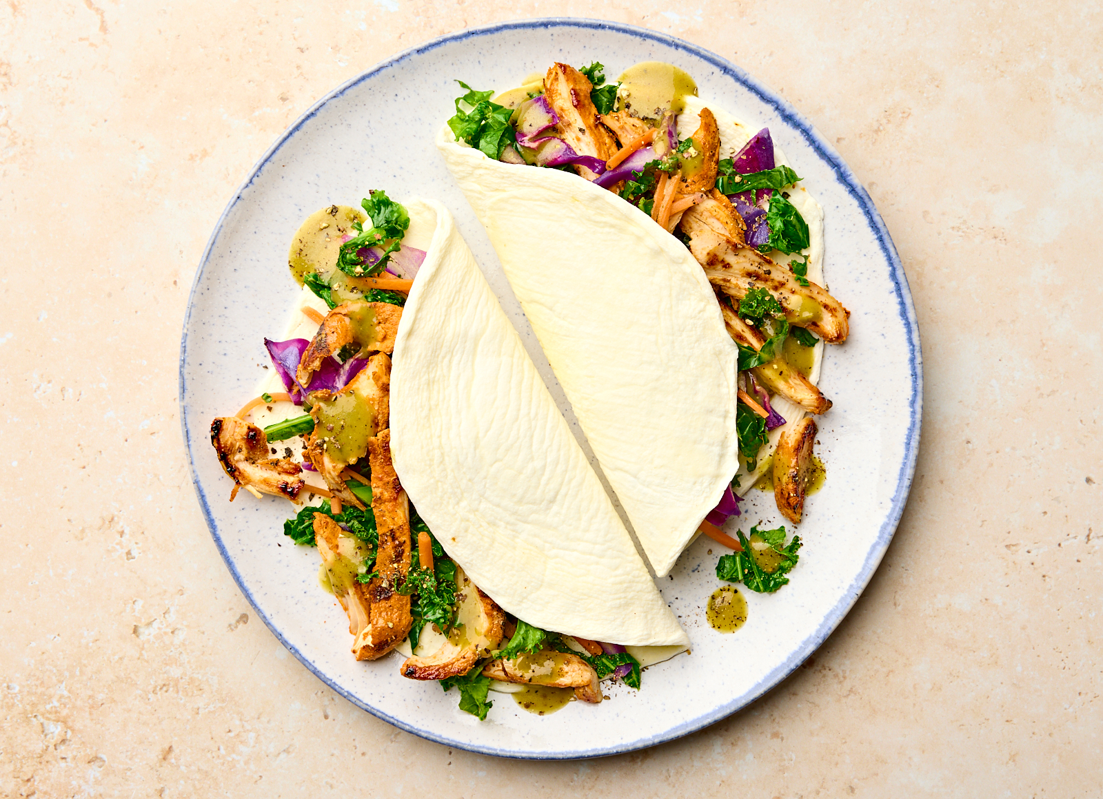 Green Chile Blackened Chicken Protein Tacos