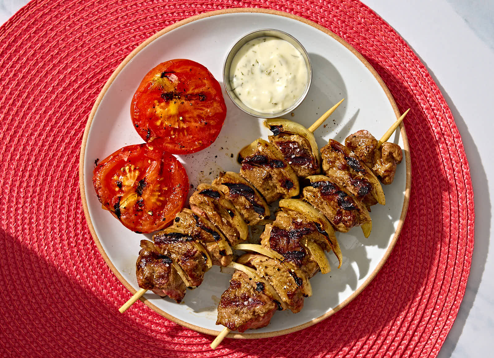 Tzatziki Lamb Kebabs
