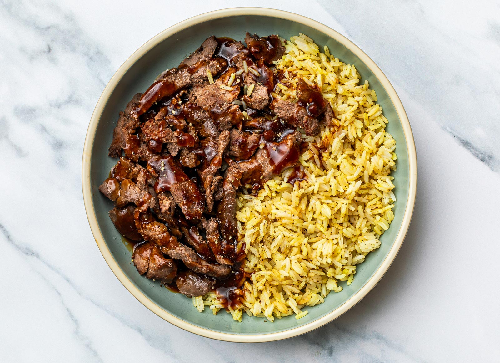 Honey Garlic Beef + Jasmine Rice Hungryroot