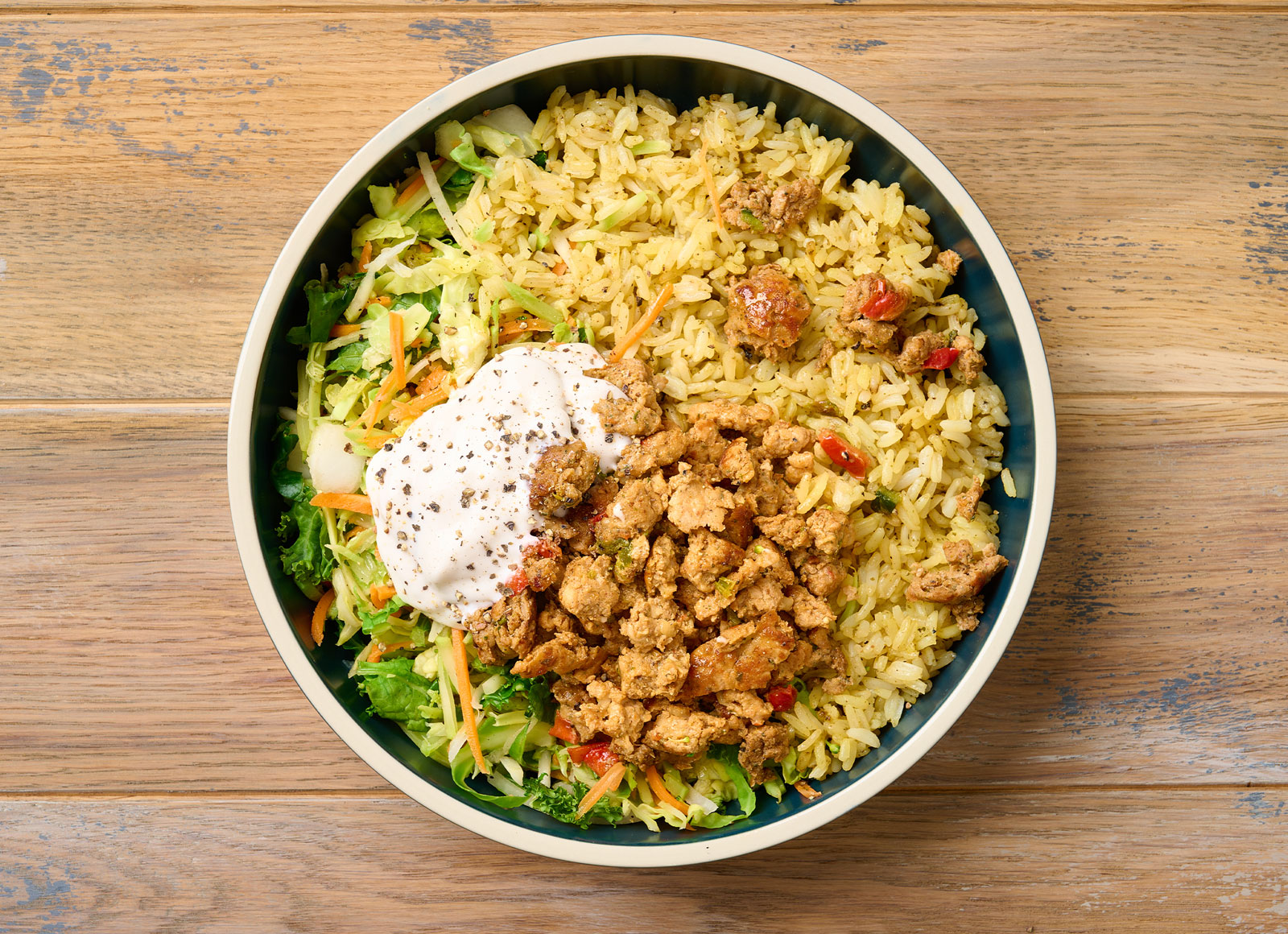 Super Fajita Chicken Jasmine Rice Bowl