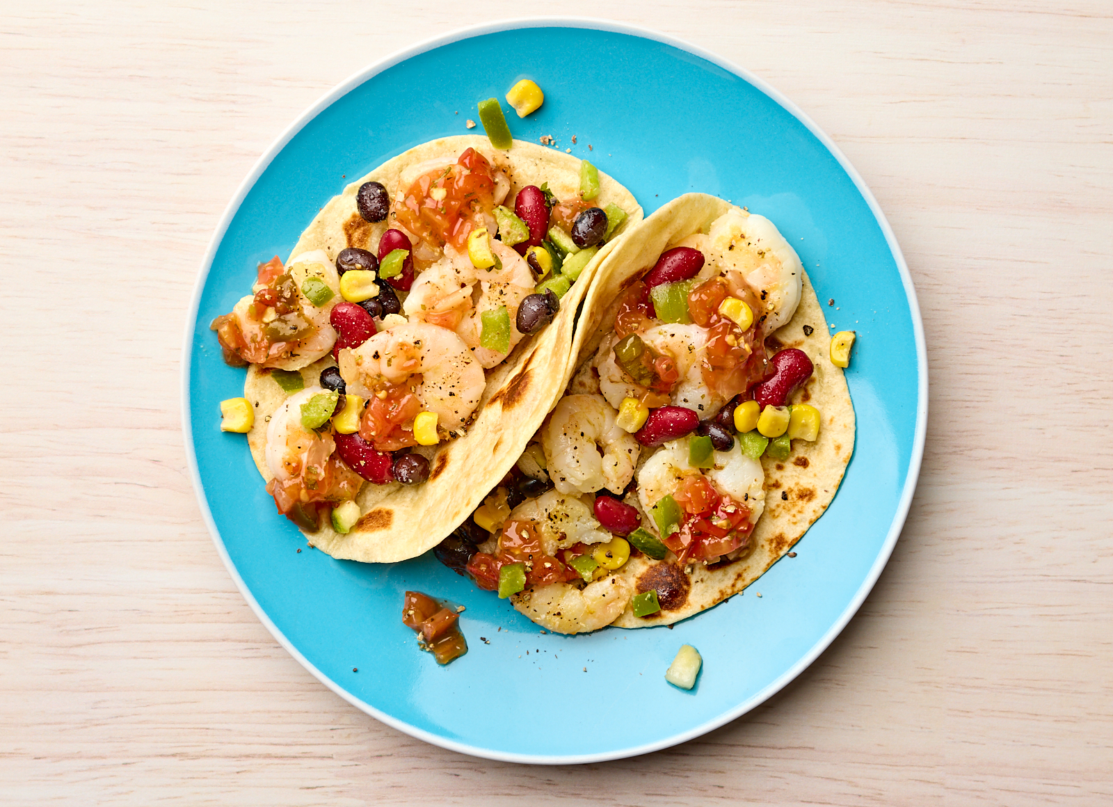 Fresh Shrimp Tacos with Pico de Gallo