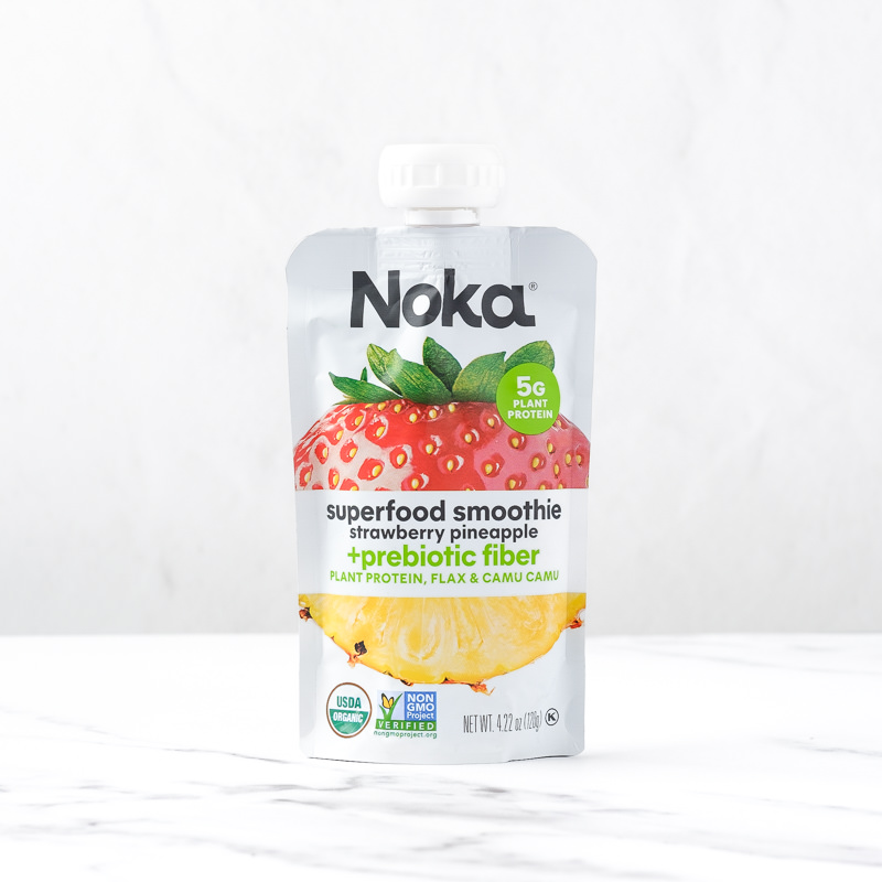 Organic Strawberry Pineapple Superfood Smoothie 1 of 2