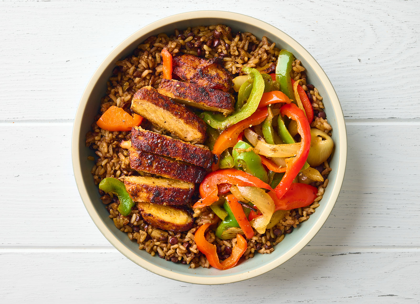 Blackened Pork Chop Power Bowl