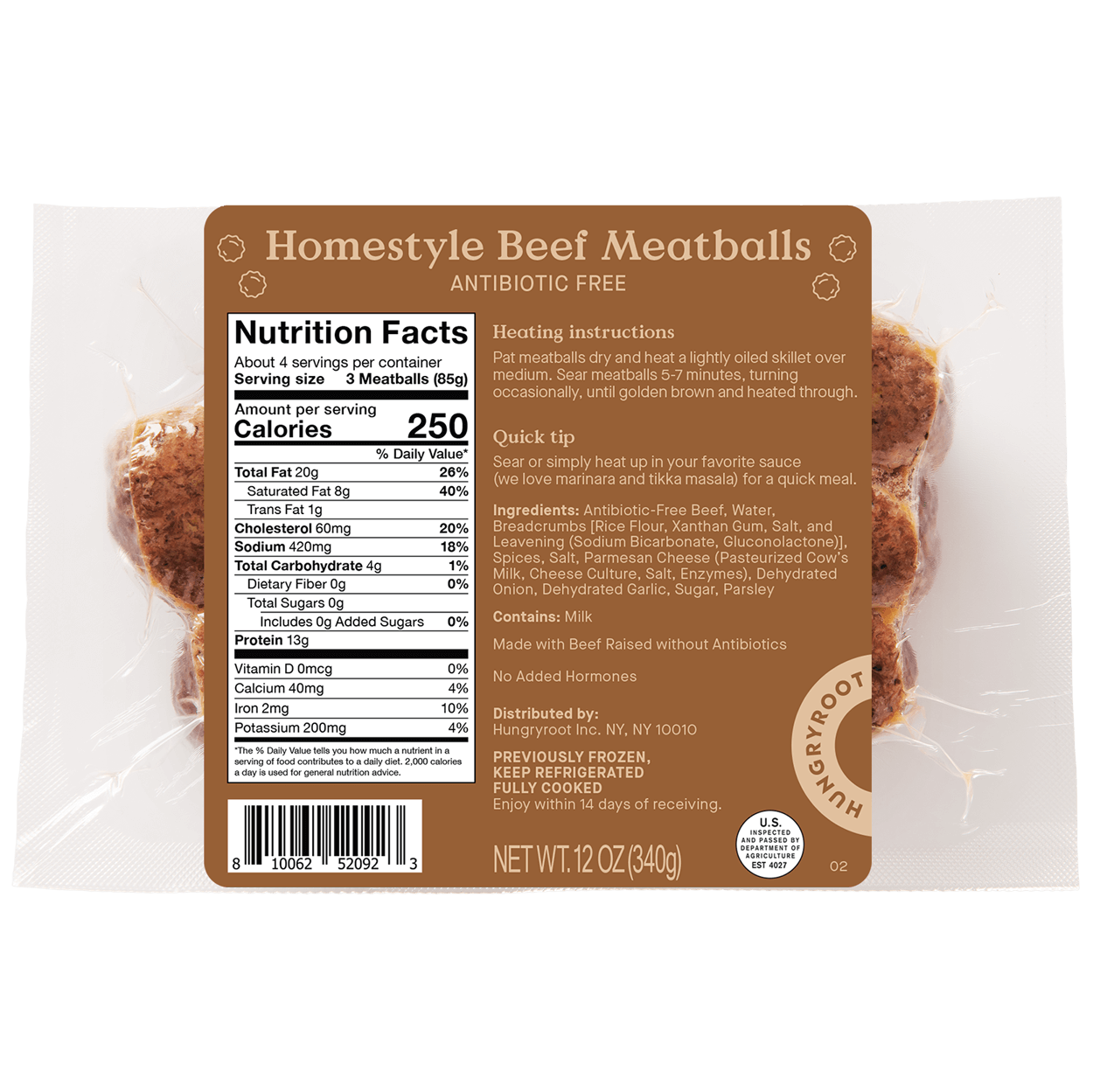 Grass-Fed Beef Meatballs 2 of 2