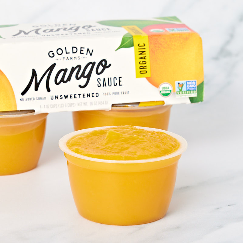 Organic Mango Sauce Cups 1 of 2