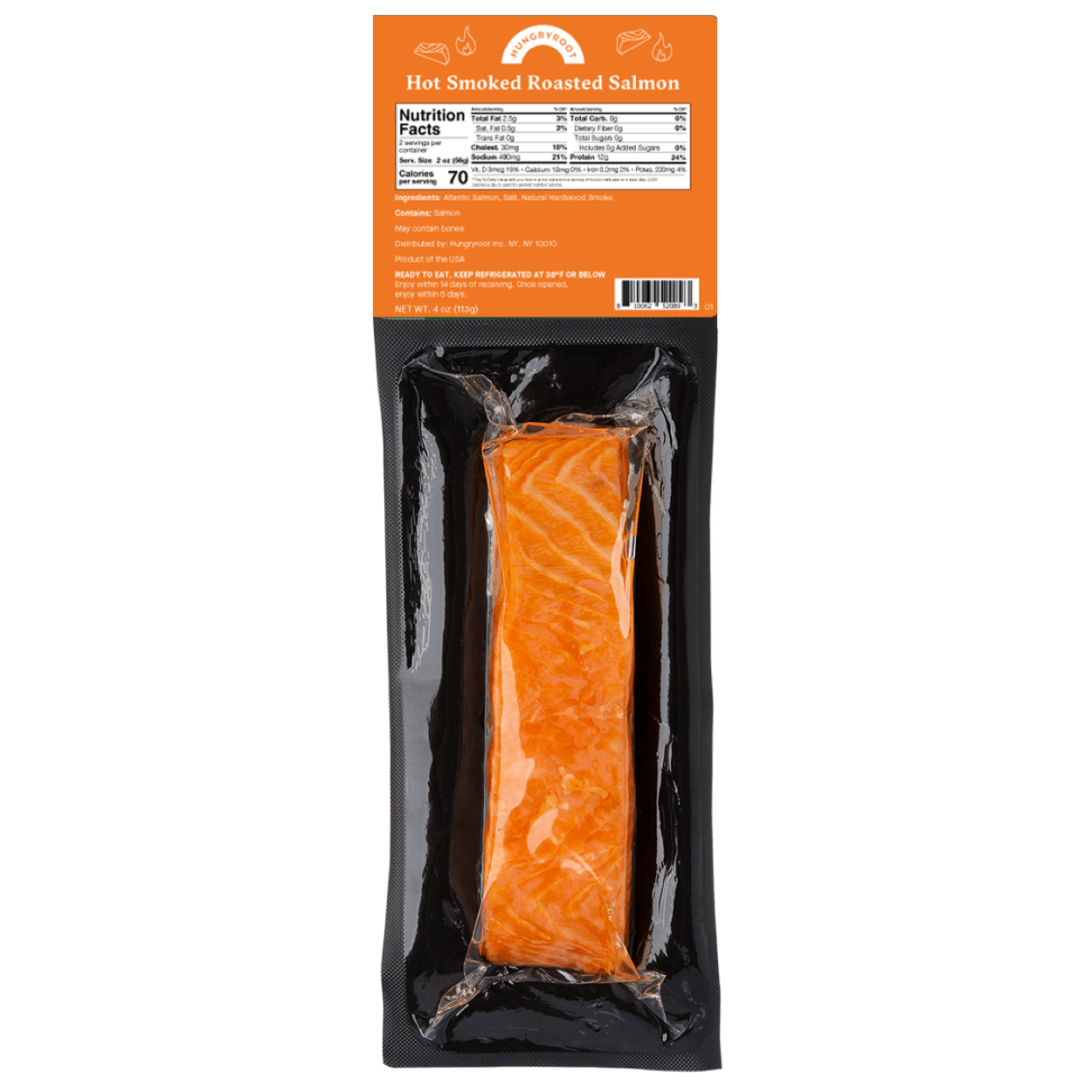 Hot Smoked Roasted Salmon 2 of 2