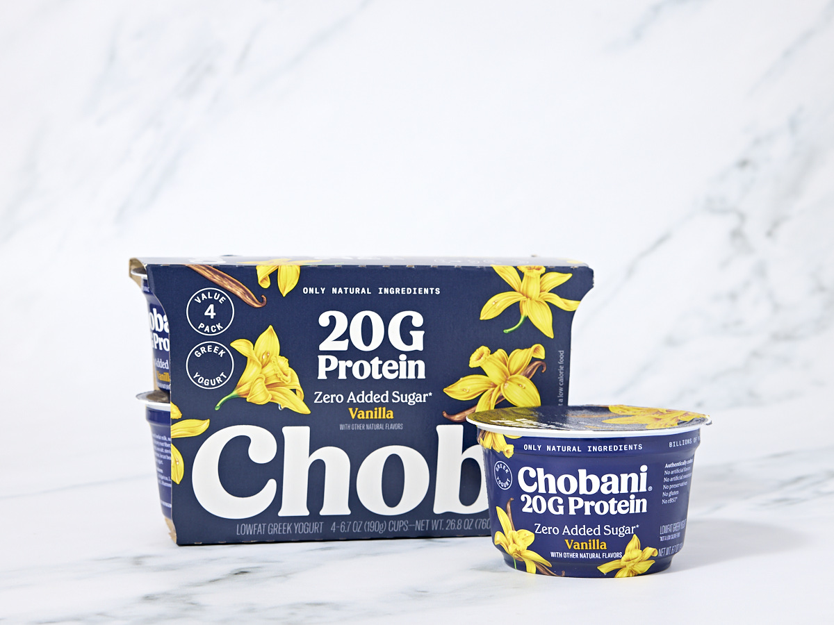 High Protein Greek Yogurt Vanilla 4 Pack 1 of 2