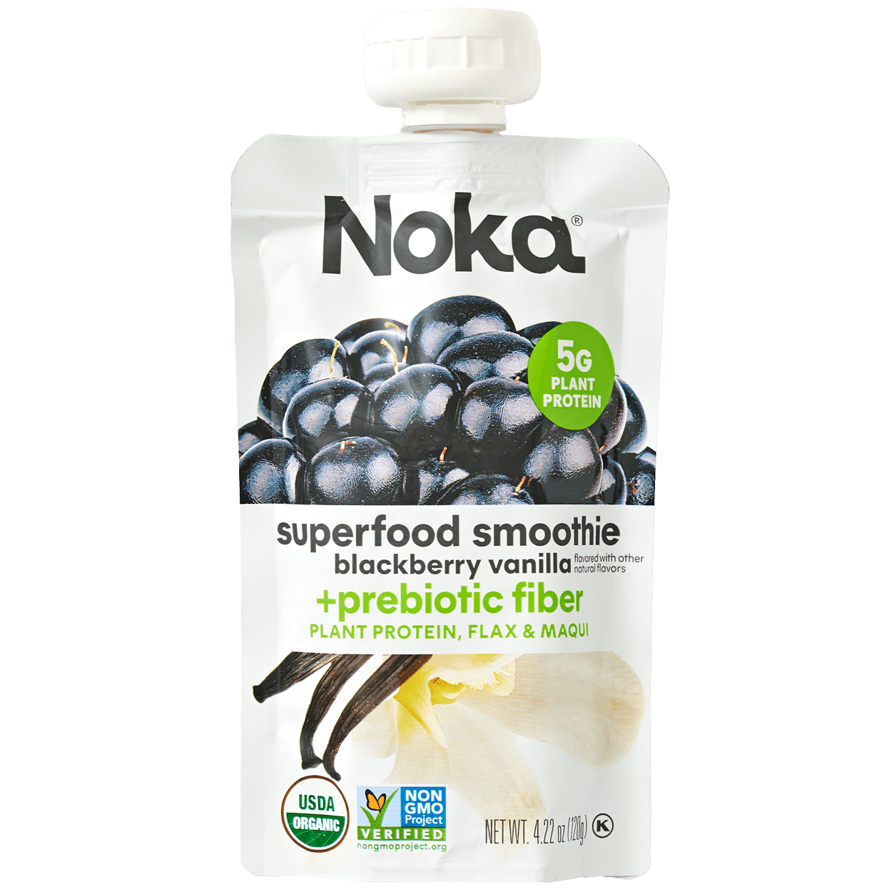 Organic Blackberry Vanilla Superfood Smoothie 2 of 2