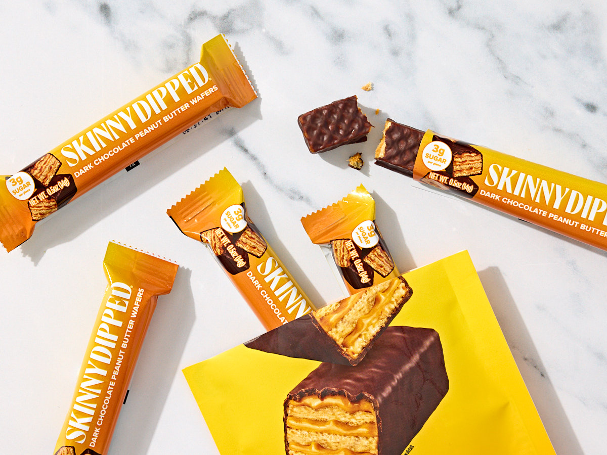 Dark Chocolate Peanut Butter Wafer 1 of 2