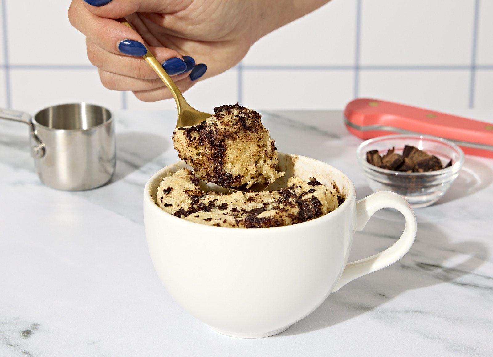 Chocolate Cashew Butter Mug Cake Snacks