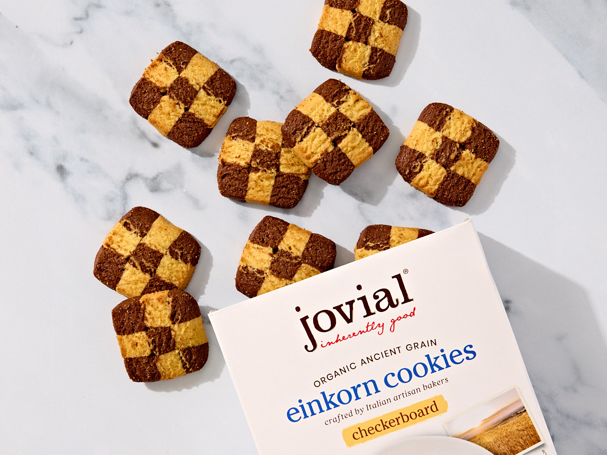 Organic Einkorn Checkerboard Cookies 1 of 2