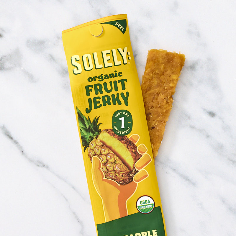 Organic Pineapple Fruit Jerky 1 of 2