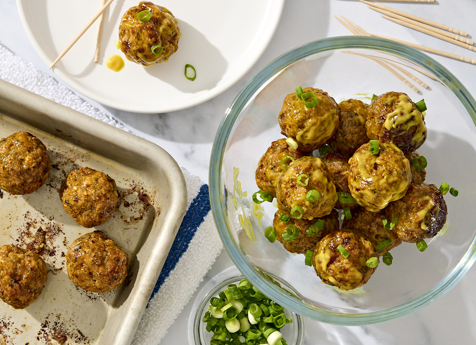 Sheet Pan Super Special Meatballs