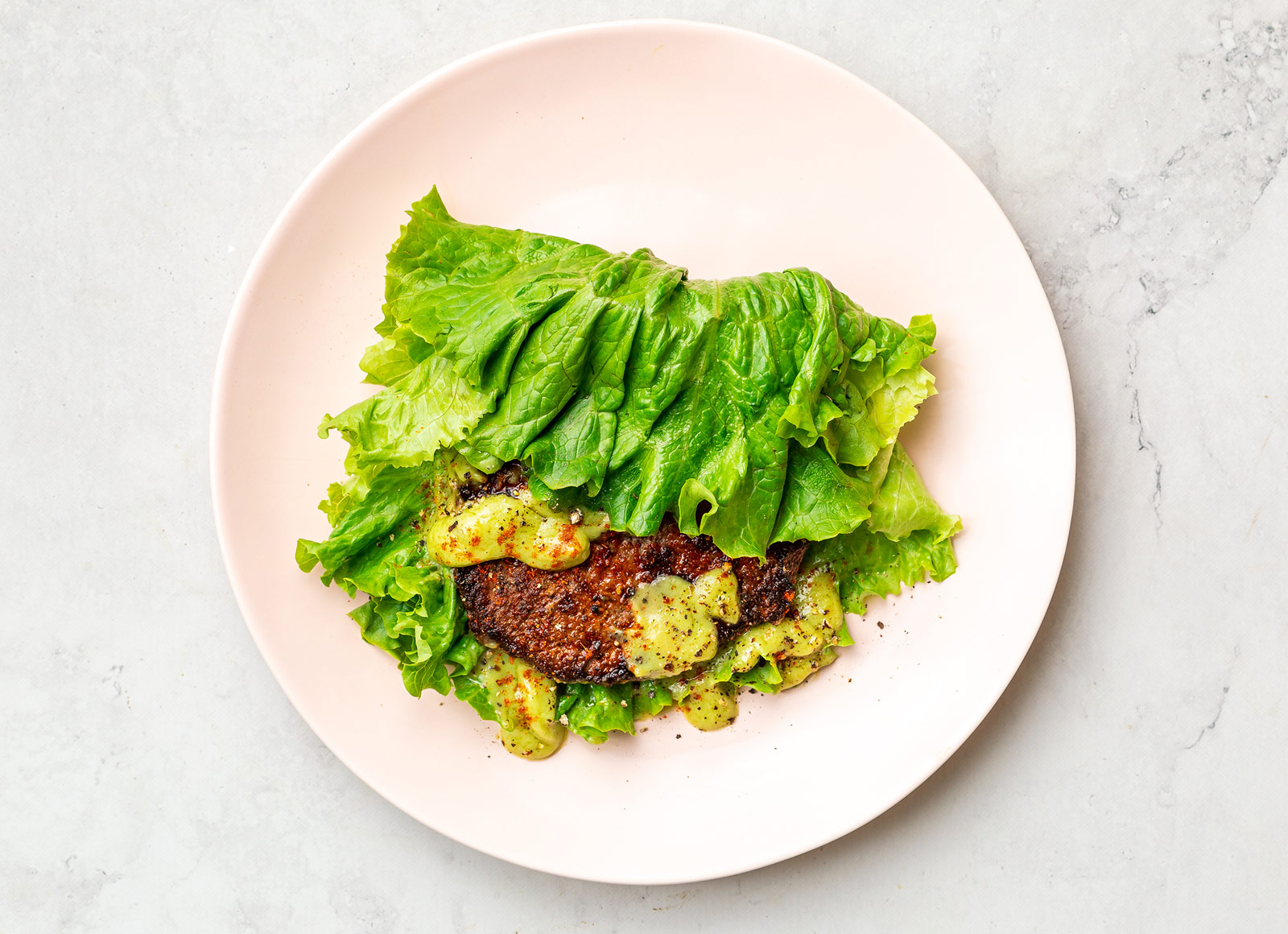Blackened Bison Burger with Avocado