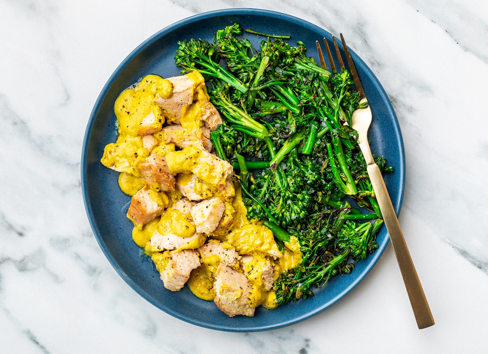 Coconut Chicken with Broccoli
