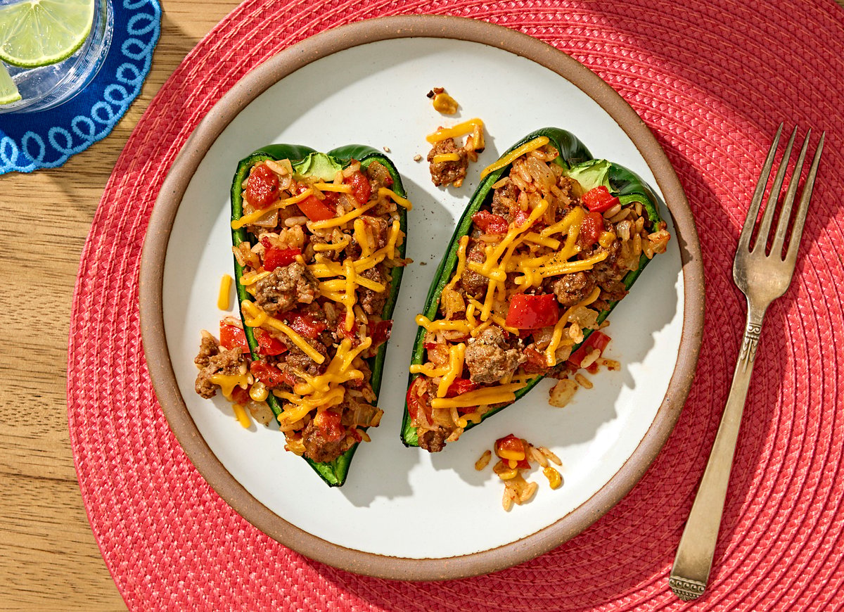 Rachael Ray's Stuffed Poblanos