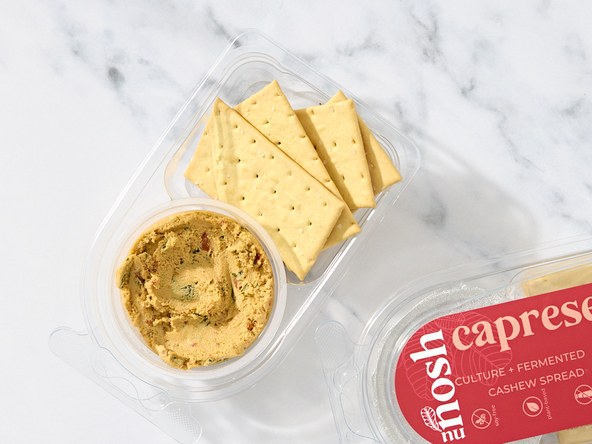 Caprese Dip with Crackers Snack Pack 1 of 2