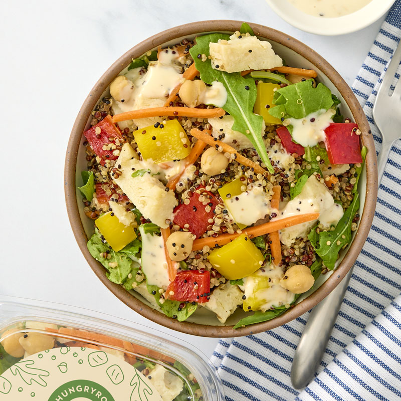 Chicken + Arugula Quinoa Bowl 1 of 2