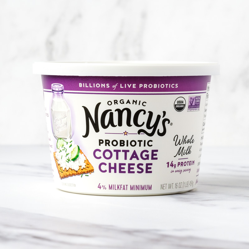 Organic Whole Milk Probiotic Cottage Cheese Hungryroot