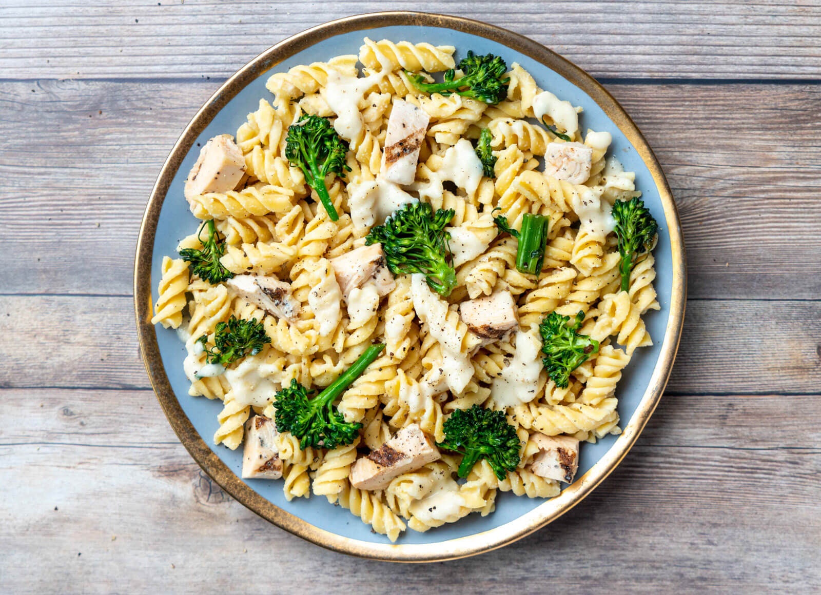 The featured recipe from the High Protein Weeknight Pastas