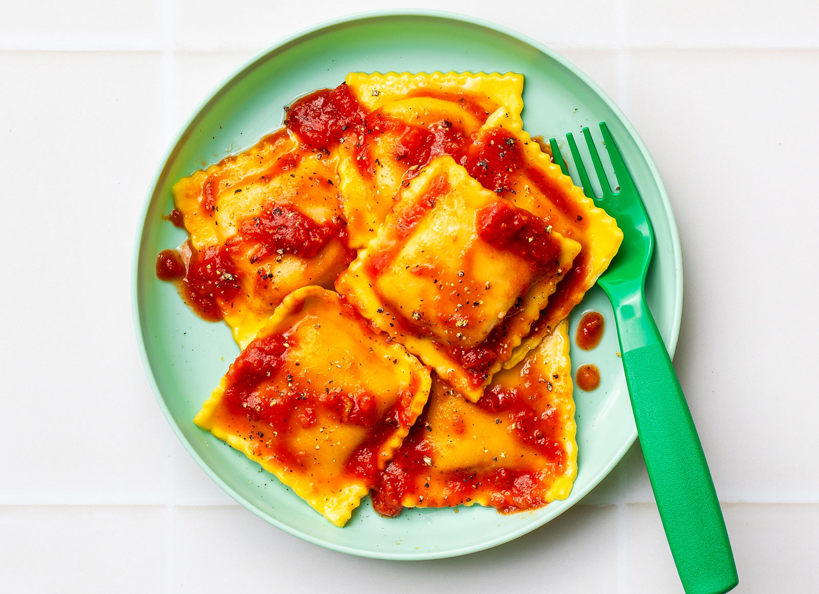 Butternut Squash Ravioli Marinara