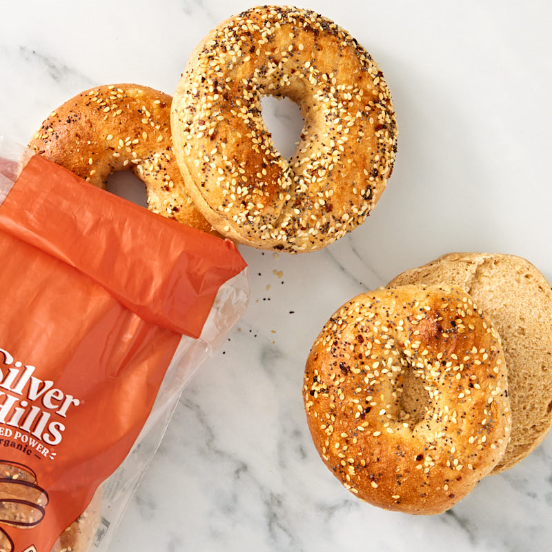 Organic Everything Bagels 1 of 2